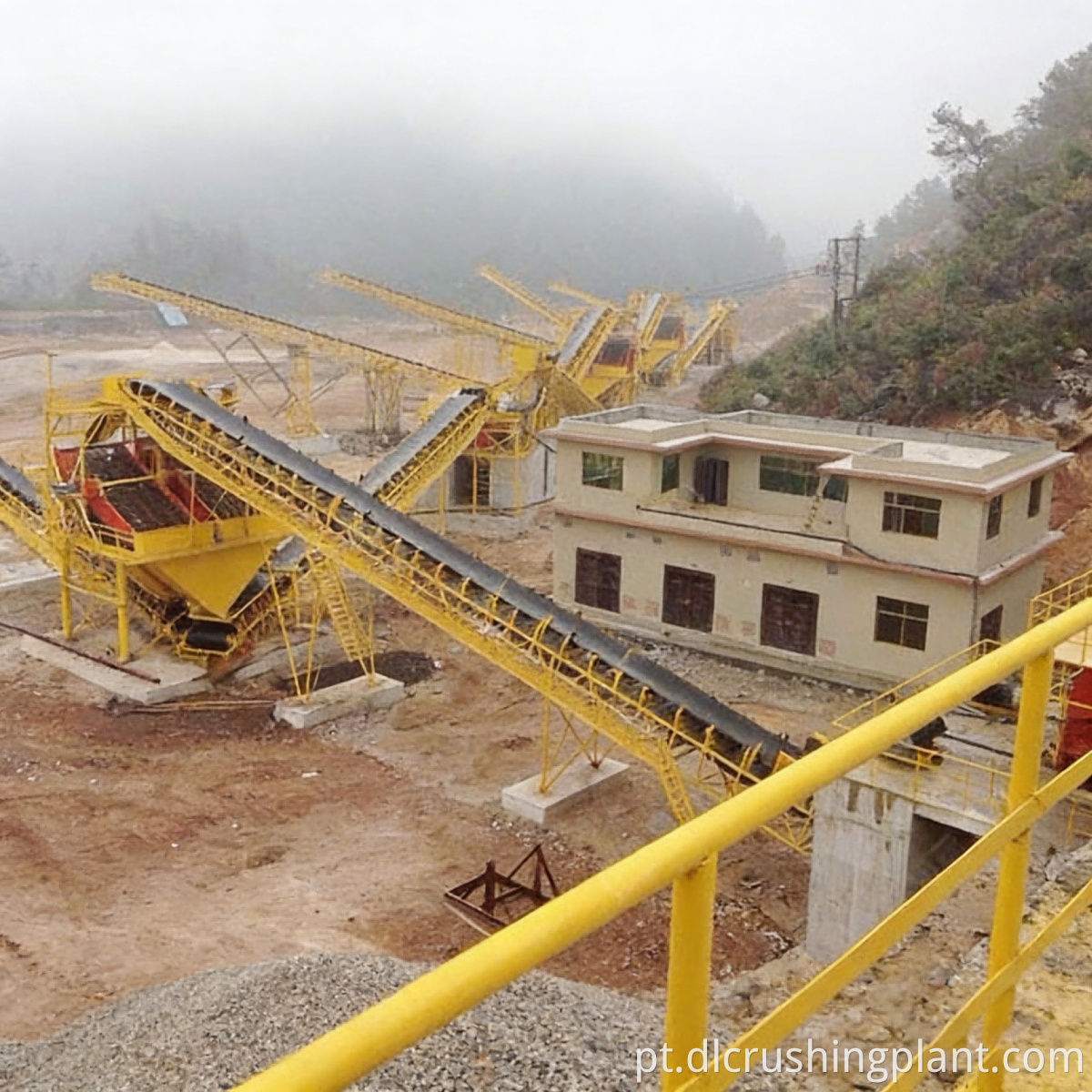 Linha completa de processamento Bluestone Complete Bluestone Processing Line